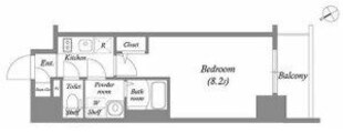 エスリード新栄プライムの物件間取画像